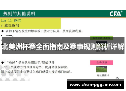 北美洲杯赛全面指南及赛事规则解析详解 北美洲杯赛全面指南及赛事规则解析详解
