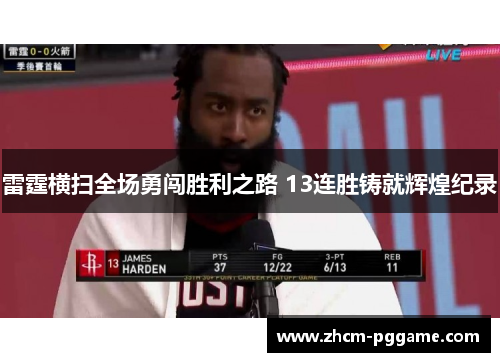 雷霆横扫全场勇闯胜利之路 13连胜铸就辉煌纪录 雷霆横扫全场勇闯胜利之路 13连胜铸就辉煌纪录